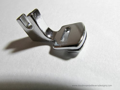 Gathering foot method for gathering fabric and making ruffles Gathering foot method for gathering fabric and making ruffles