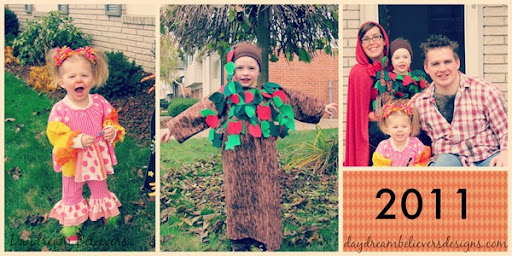 Halloween Handmade Family Costumes DIY Boutique Girly Clown Apple Tree Little Red Riding Hood and Big Bad Wolf Couple Costume diy Halloween Handmade Family Costumes DIY Boutique Girly Clown Apple Tree Little Red Riding Hood and Big Bad Wolf Couple Costume diy